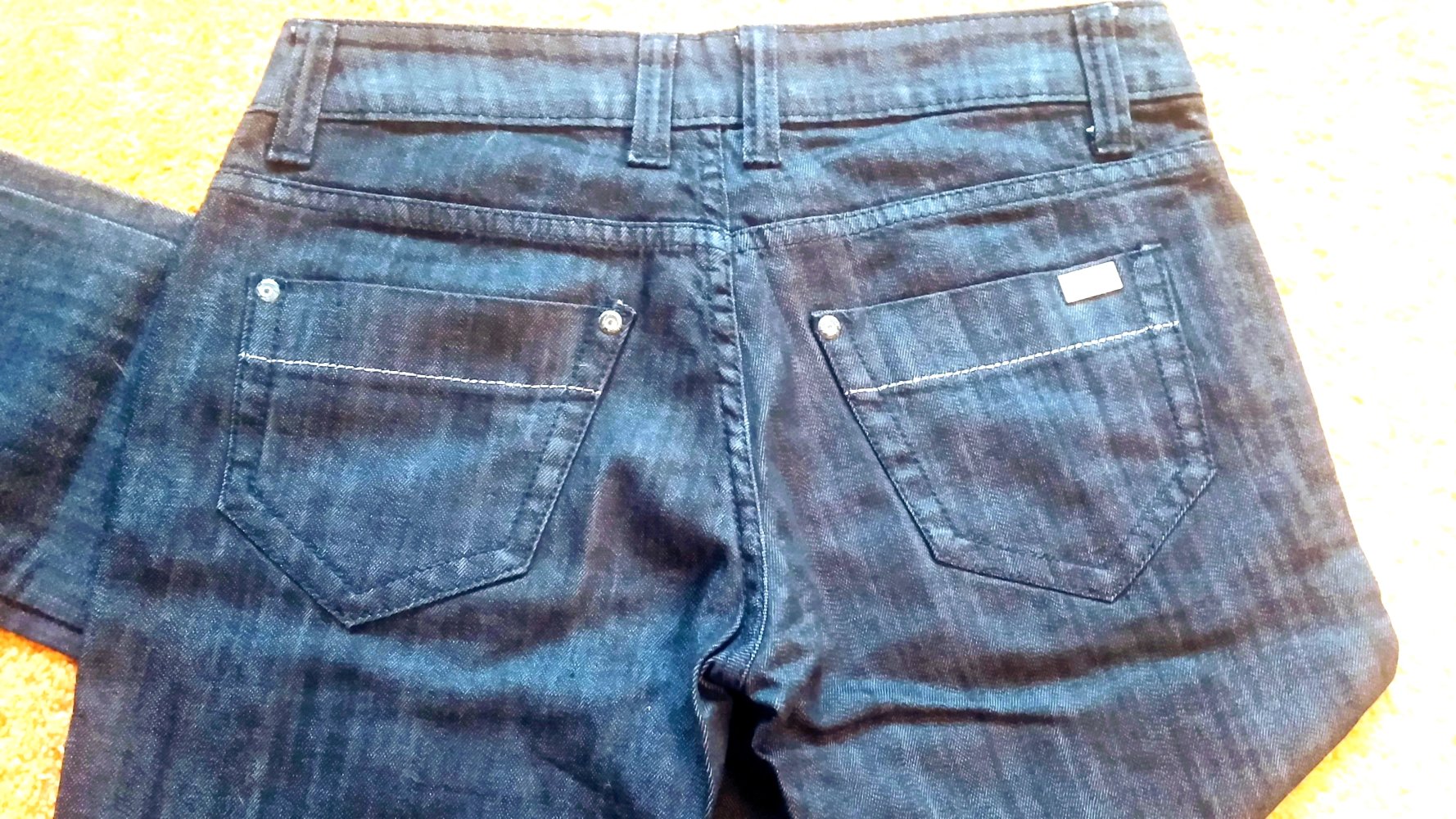 Damen Hose Stretch Jeans Gr.40 in Anthrazit von Miss Sporty NW