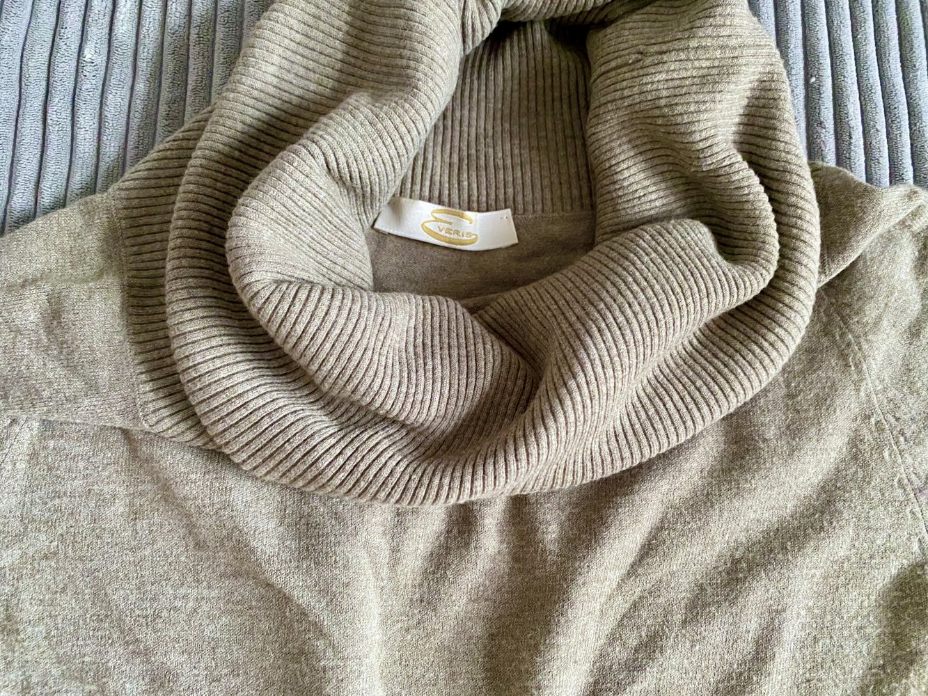 Damen Pullover Feinstrick Gr.S in Beige von Everis 
