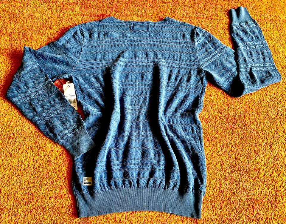 Damen Pullover fein Strick Gr.M in Blau von Khujo