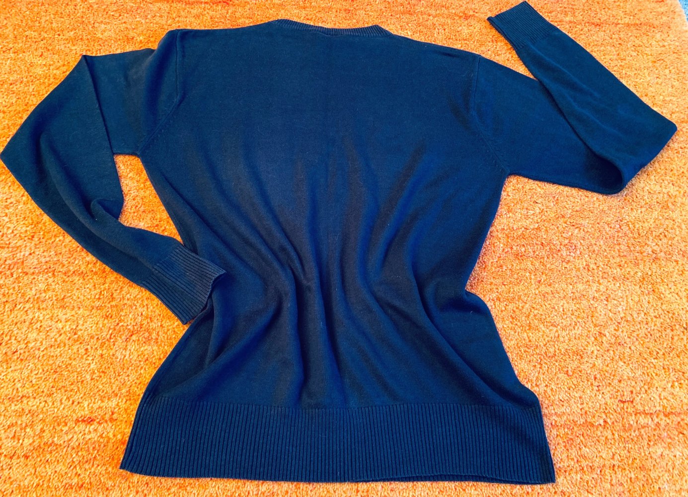 Damen Pullover Strick Print Gr.M/L in Blau von Summer Inside