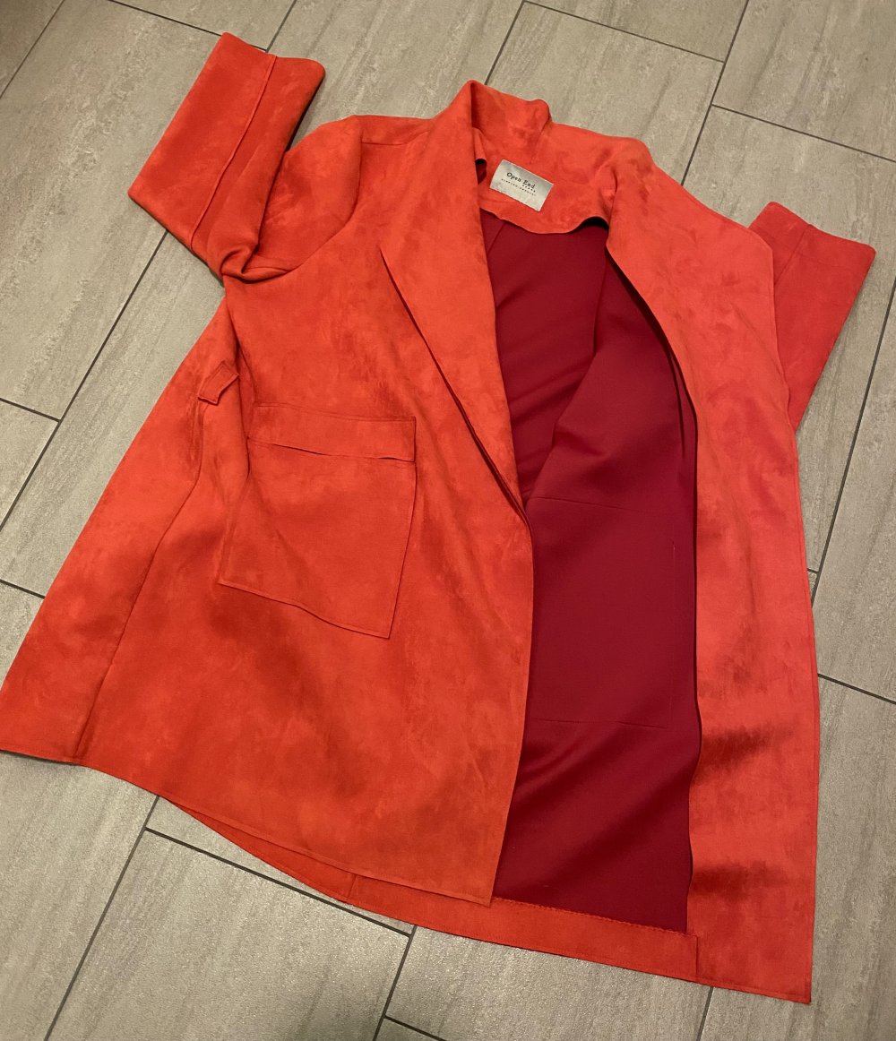 NEU Damen Softshell Mantel Gr.52 in Rot von Open End 