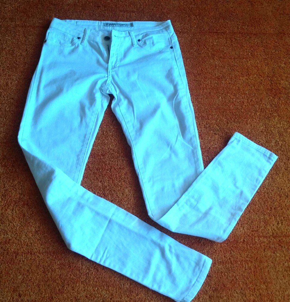 Damen Stretch Jeans Sommer Hose Gr.36 in Weiß von Cars Jeans 