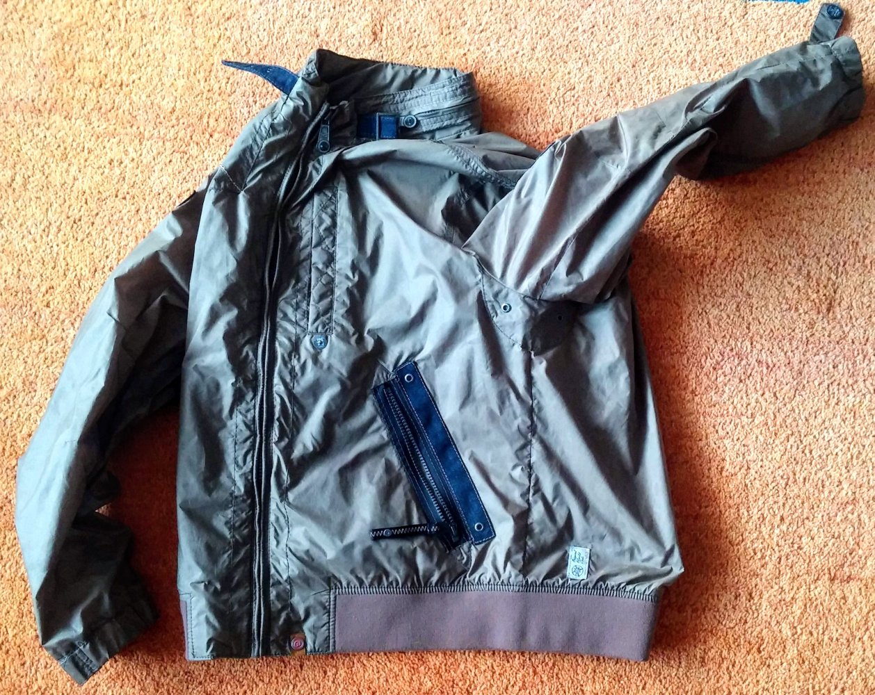 Herren Jacke modern Bomber Blouson Gr.52 in Khaki von Gate G1 One