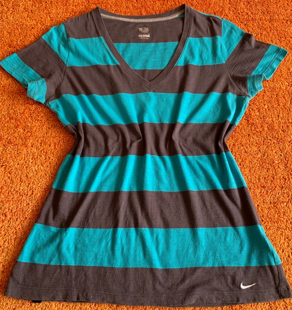 Damen Shirt Jersey gestreift Gr.S von Nike the athletic dept 