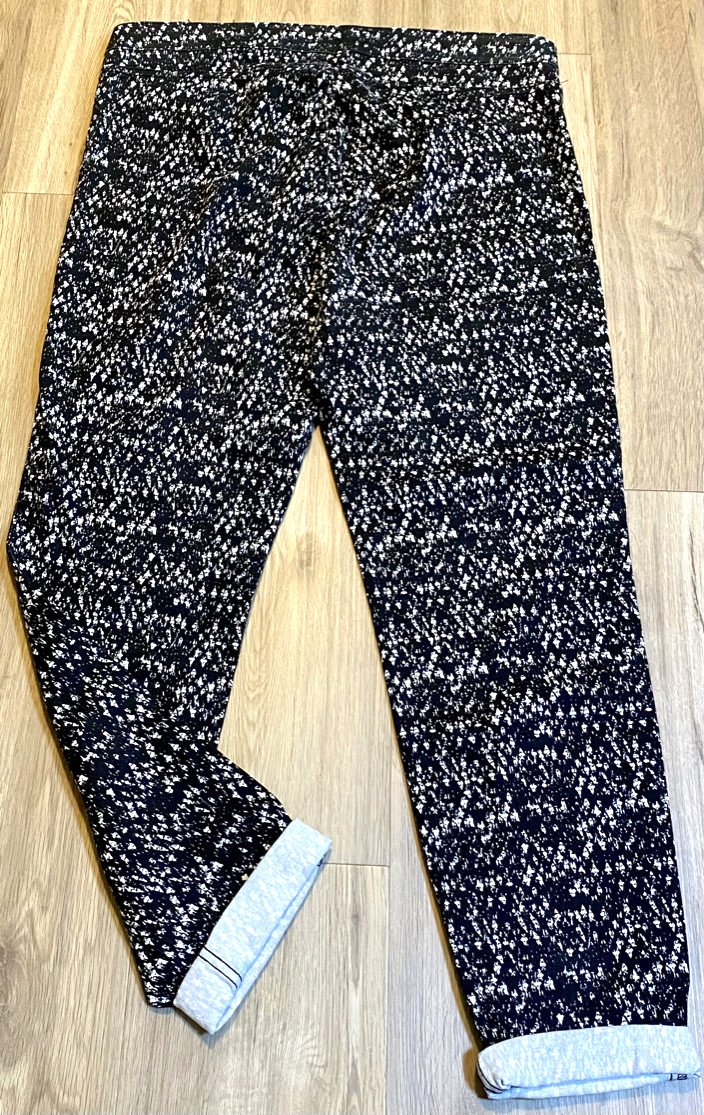 Damen Jeans Stretch Hose Sommer Gr.44 in Schwarz/Weiß von H&M 