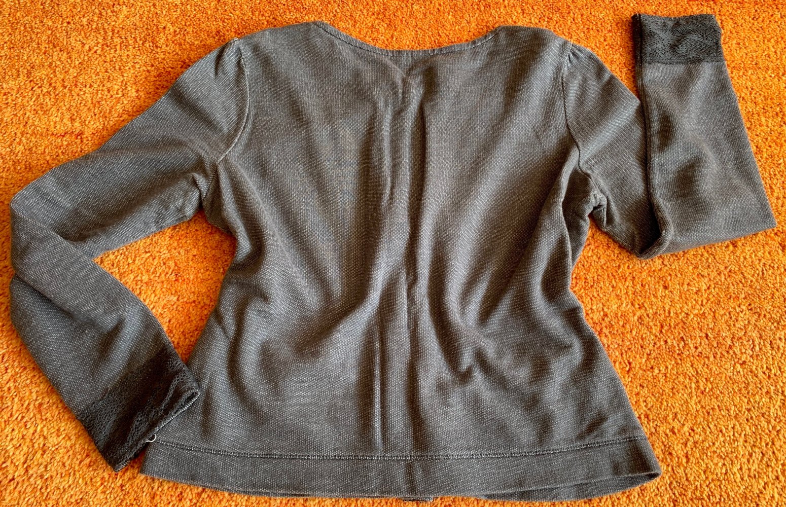 Damen Jacke Strick Pailletten Gr.S in Grau von Street One NW 