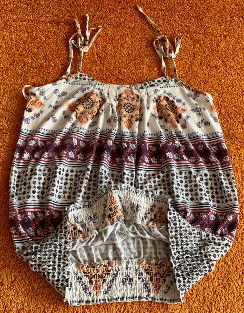 Damen Shirt Sommer Träger Print Gr.38 in Bunt von Blind Date