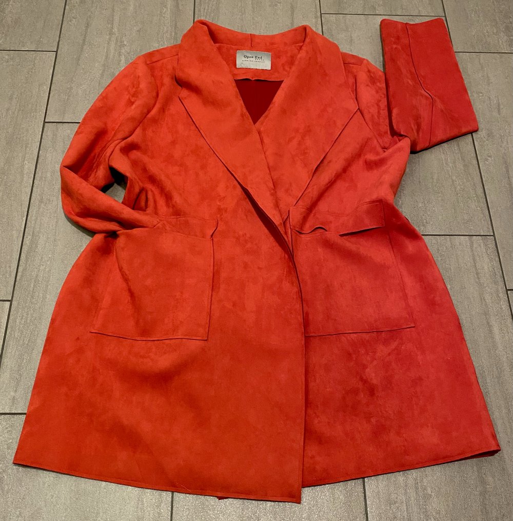 NEU Damen Softshell Mantel Gr.52 in Rot von Open End 