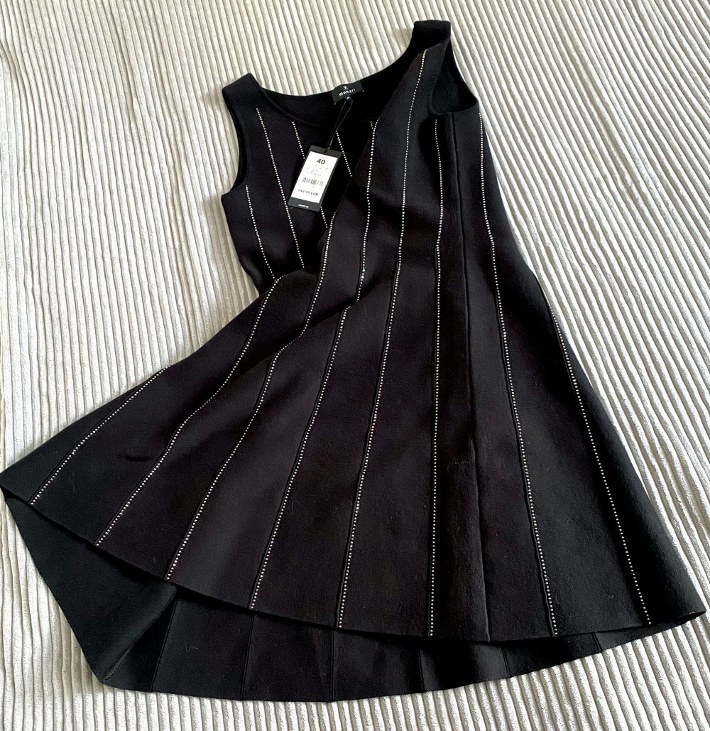 NEU Damen Kleid strick Gr.40 in Schwarz von Monari P.149,90€ 