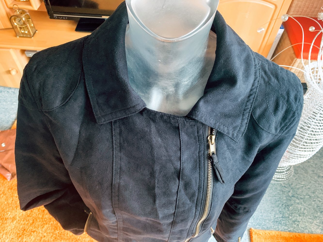NEU Damen Jacke Bike Übergang Gr.40 in Schwarz von Rainbow 