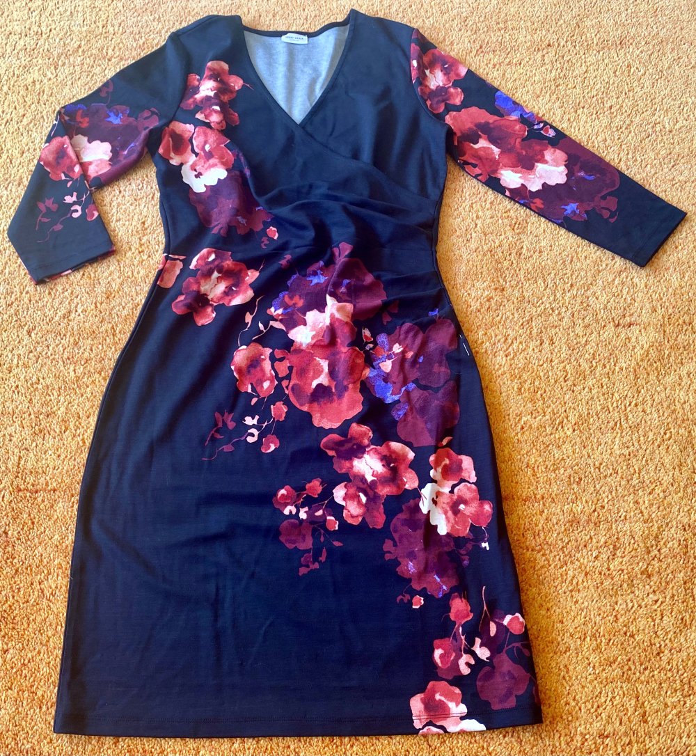 NEU Damen Kleid Jersey Stretch Gr.38 in Schwarz/bunt von Gerry Weber 