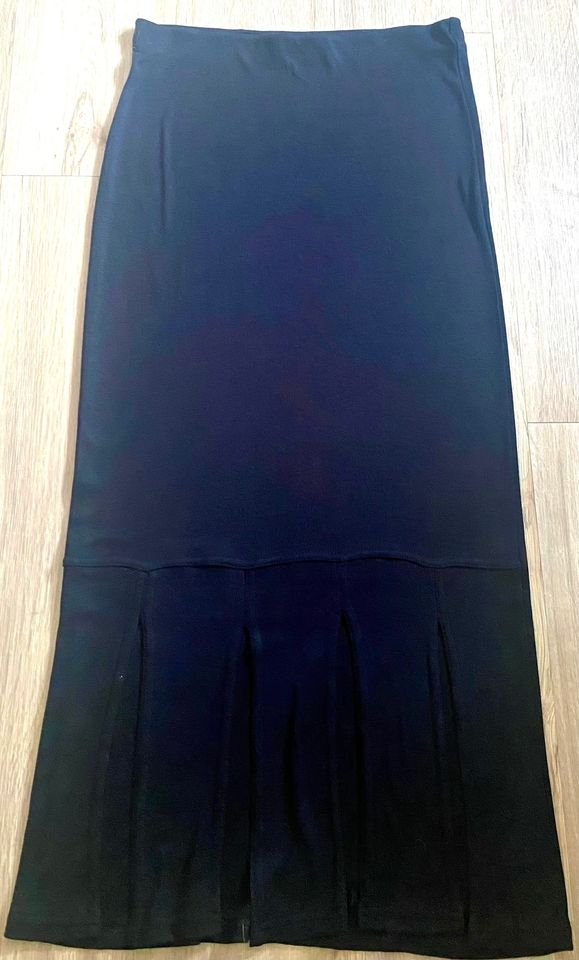 Damen Rock maxi Jersey Gr.38 in Schwarz von Fluide NW