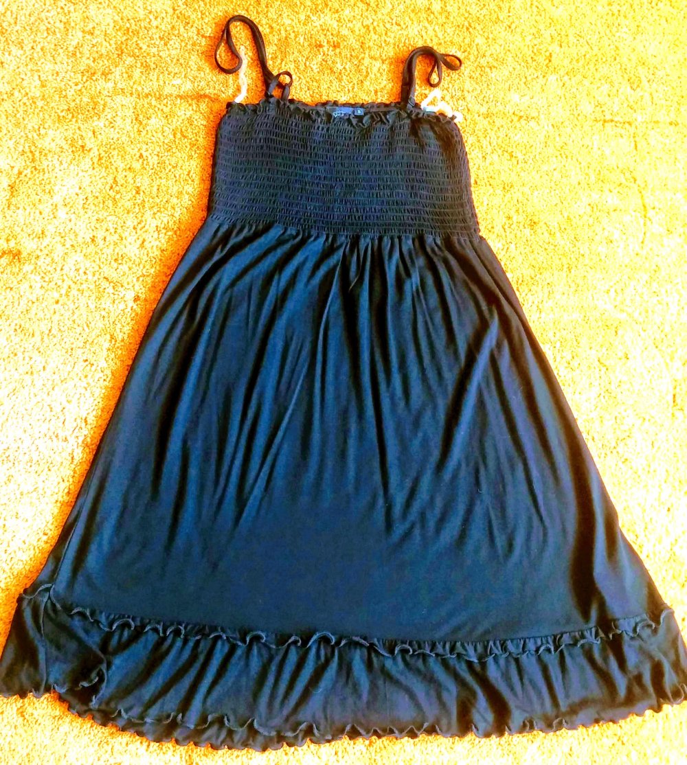 Damen Kleid Träger Jersey Gr.XS in Schwarz von Boule 