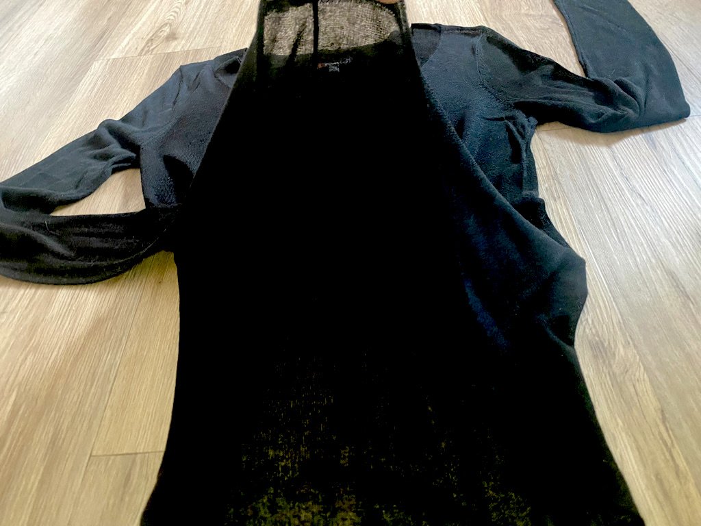 Damen Pullover Strick fein Long Gr.38 in Schwarz von Street One NW 