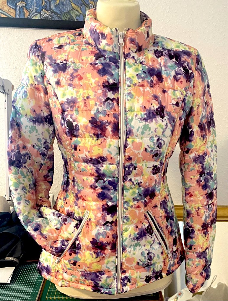 Damen Stepp Jacke Übergang Gr.S in Bunt blumig von Vero Moda NW