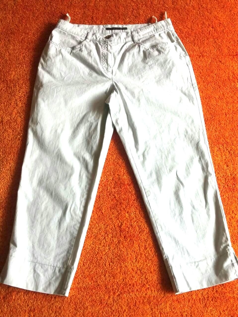 Damen Hose Sommer Capri Hose Gr.38 in Grau von Gerke my Pants 