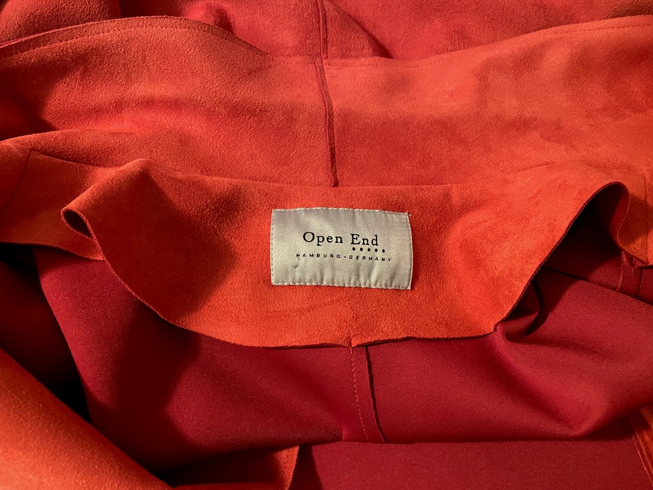 NEU Damen Softshell Mantel Gr.52 in Rot von Open End 