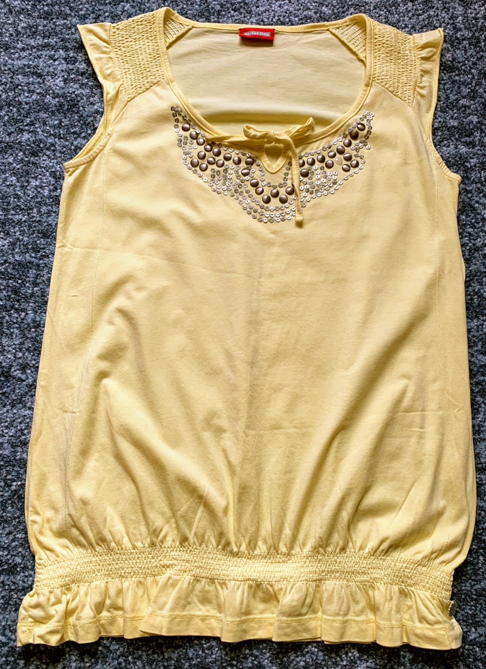 Damen Shirt Sommer leicht Gr.38 in Gelb von Street One NW 