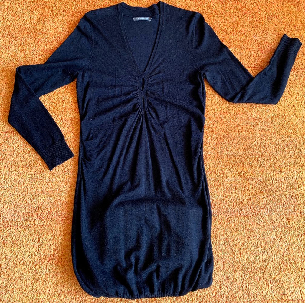 Damen Kleid Strick Kuschelig Gr.S in Schwarz von Tramontana NW