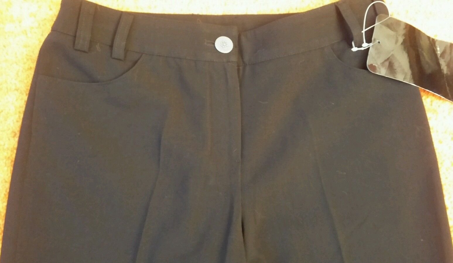 NEU Damen Hose Business Stoff 7/8 Gr.38 in Schwarz von NTS 