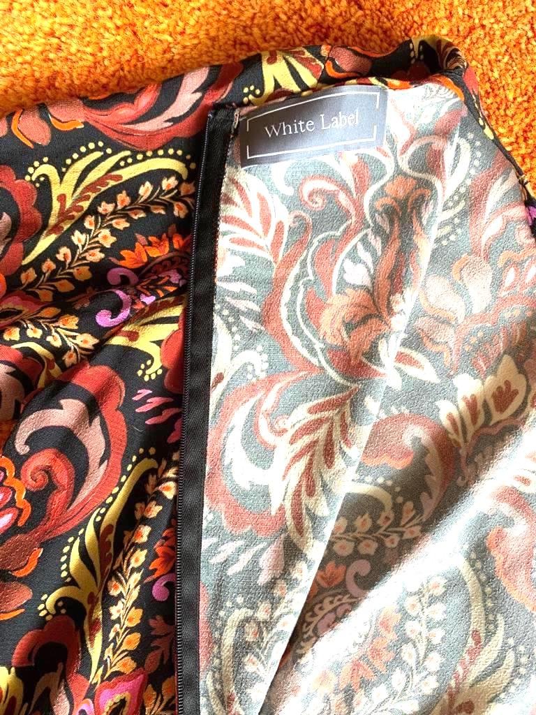 NEU Damen Kleid Volant Gr.38 in Bunt geblümt von White Label 
