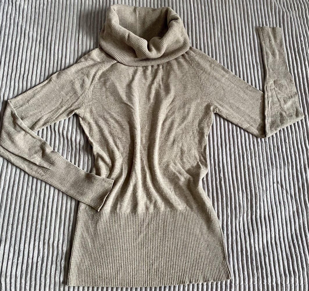 Damen Pullover Feinstrick Gr.S in Beige von Everis 