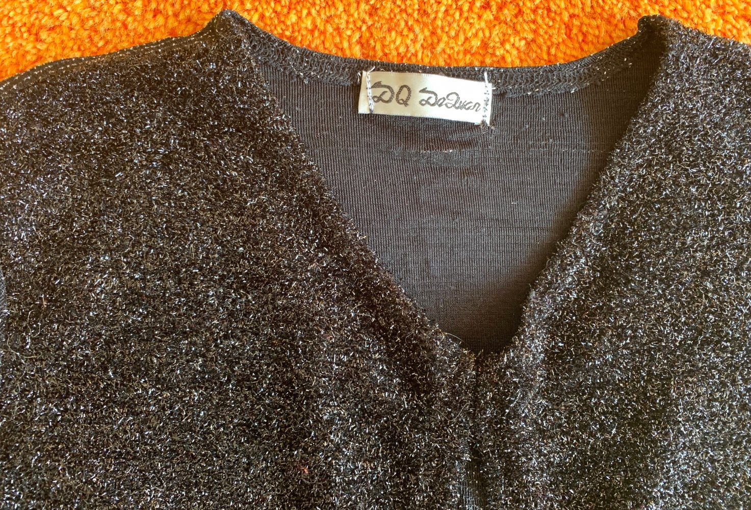 Damen Shirt Stretch Pullover Lagenlook Gr.S in Schwarz Boutiqueware