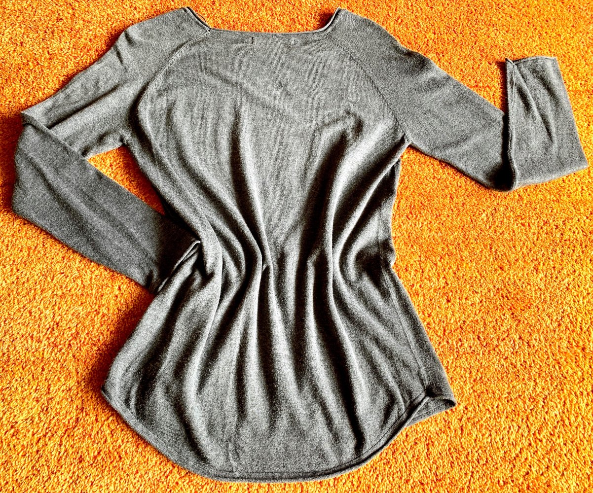 Damen Pullover fein Strick Gr.M in Grau von Vero Moda 