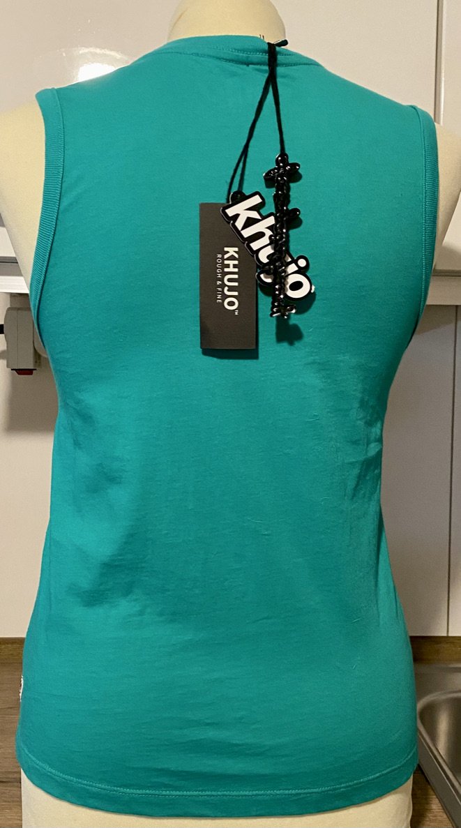 NEU Damen Top Shirt Sommer Print Jersey Gr.S in Grün von Khujo