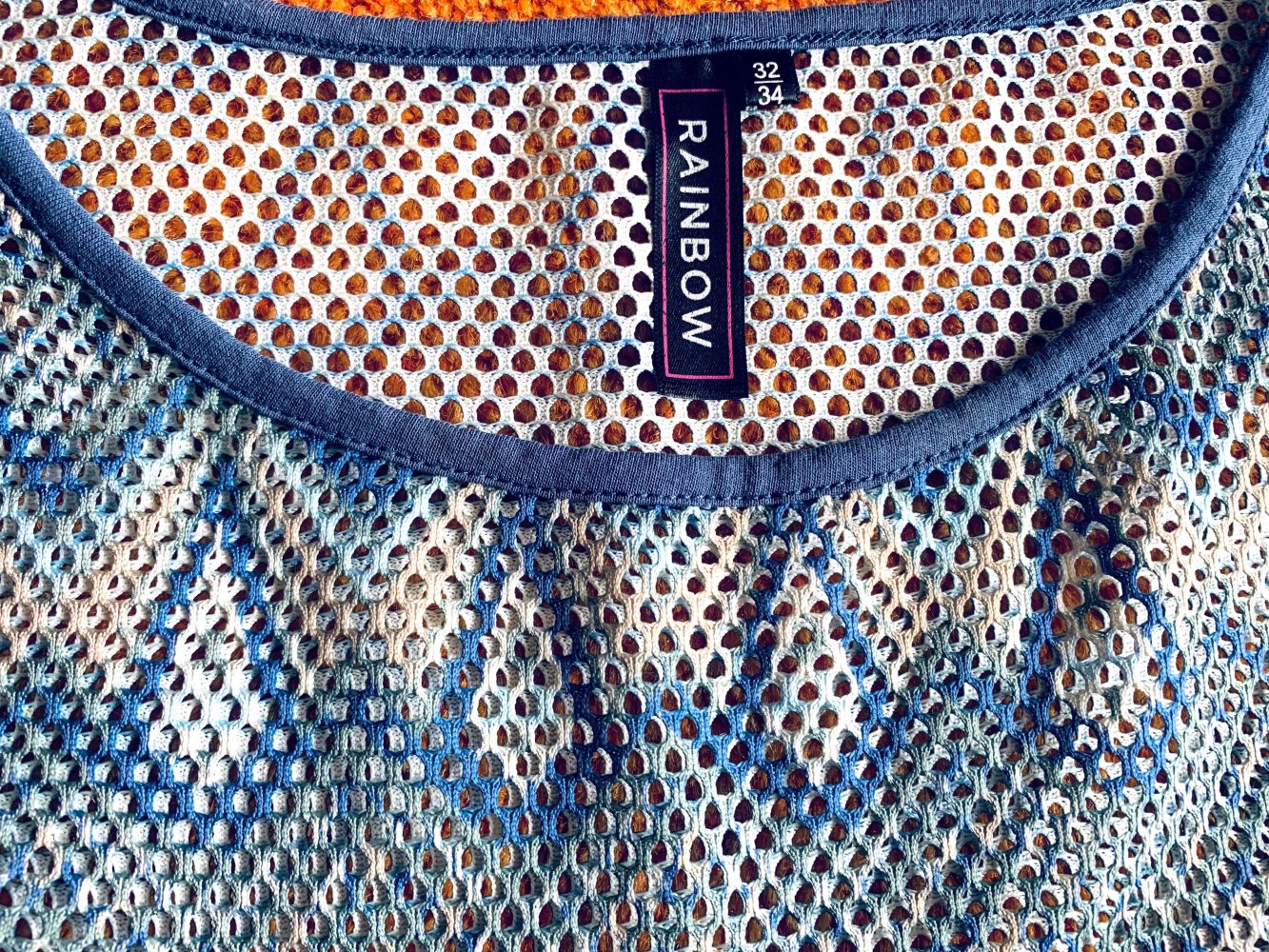 Damen Shirt Netz Sommer Gr.S In mehrfarbig von Rainbow NW 