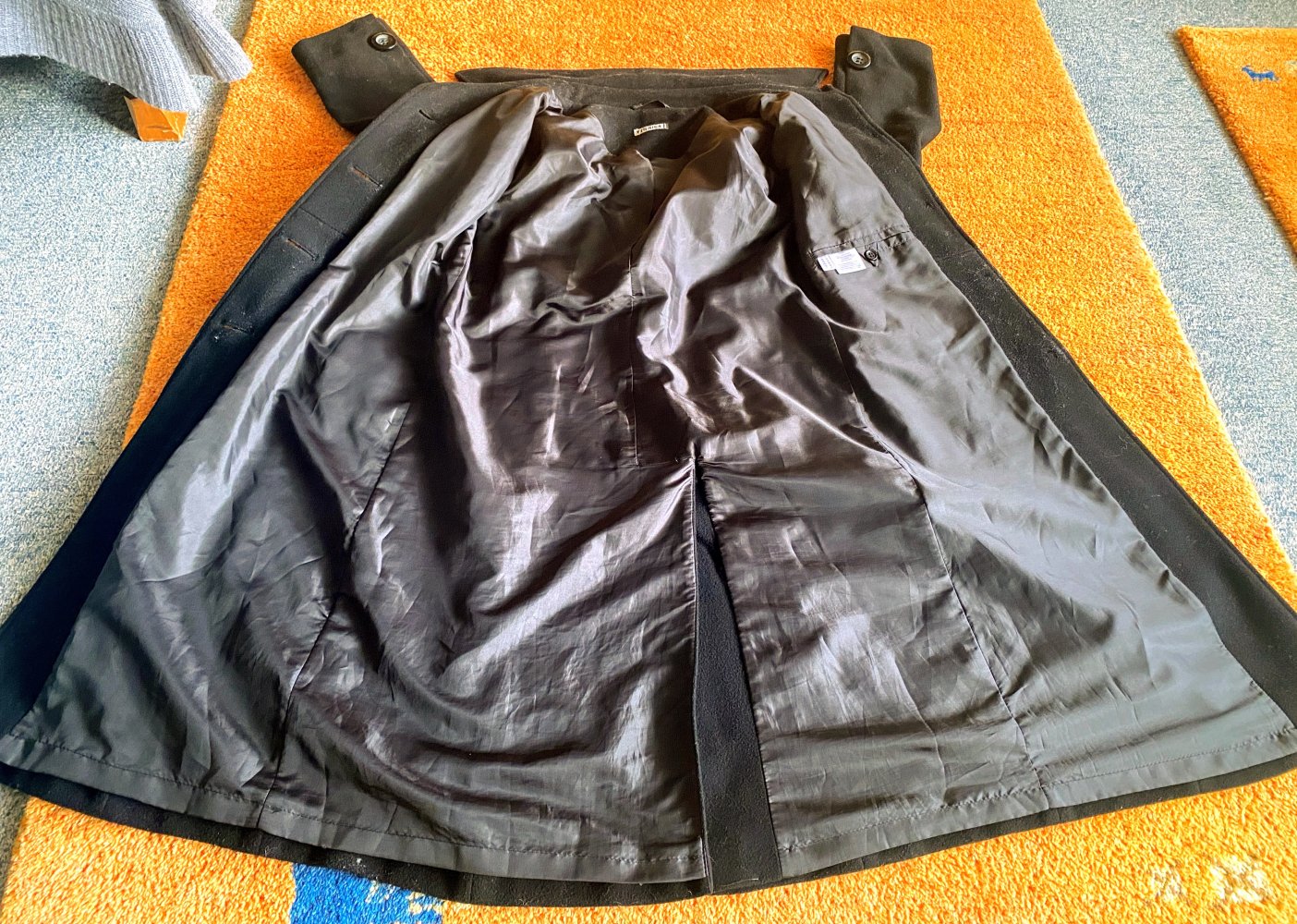 Damen Mantel Wolle Business Klassisch Gr.40 in Schwarz von Yessica
