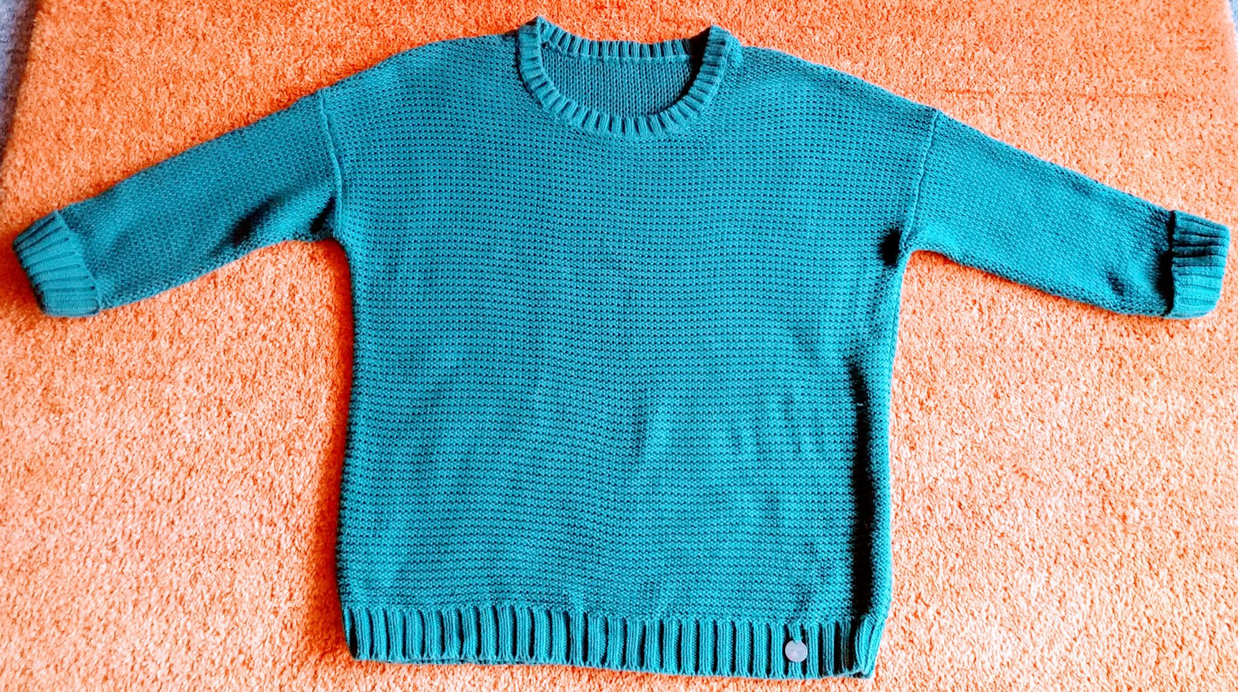 Damen Pullover strick Gr.L in Grün von Tom Tailor 