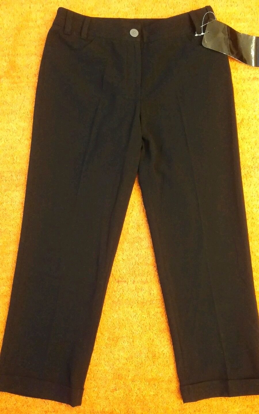 NEU Damen Hose Business Stoff 7/8 Gr.38 in Schwarz von NTS 