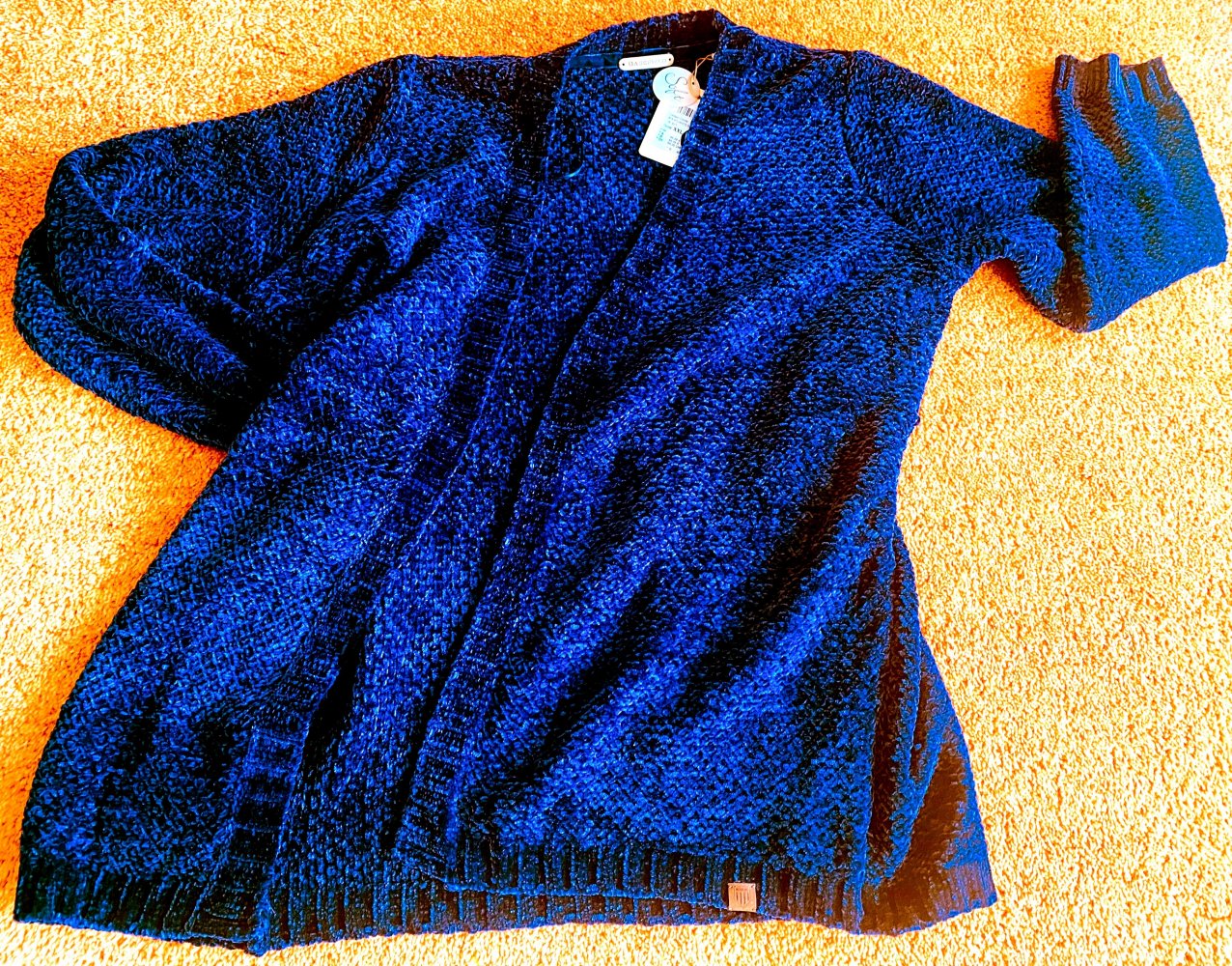 NEU Damen Jacke Strick Cardigan Gr.XXL in Lila von Basefield P.49,99€