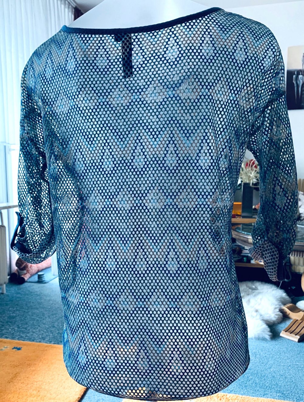 Damen Shirt Netz Sommer Gr.S In mehrfarbig von Rainbow NW 