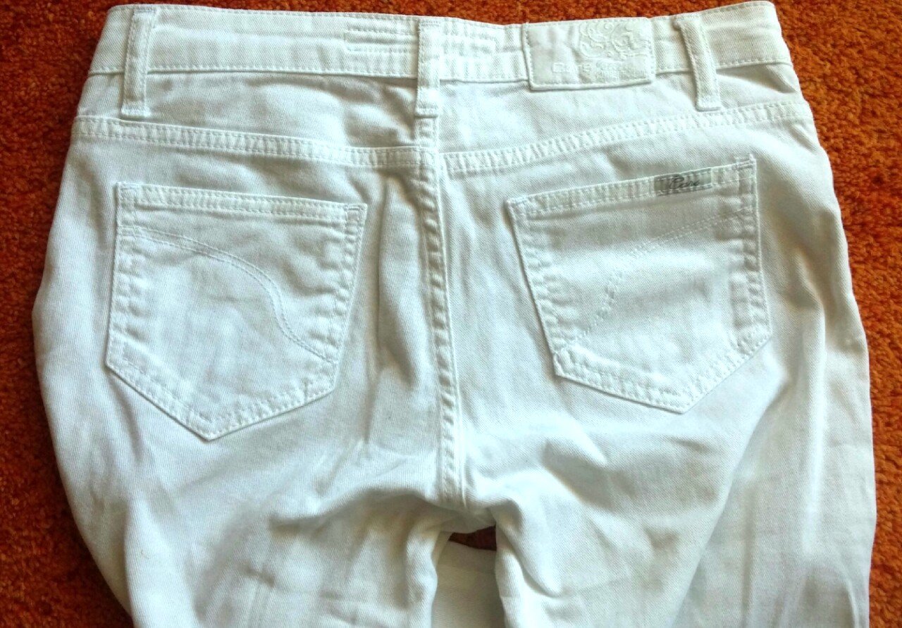 Damen Stretch Jeans Sommer Hose Gr.36 in Weiß von Cars Jeans 