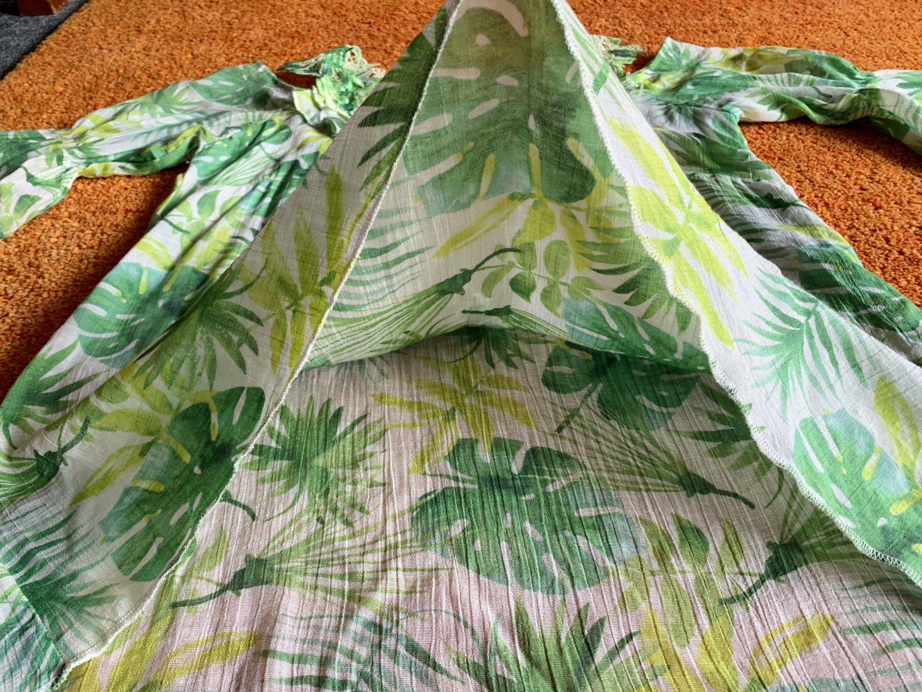 Damen Kleid Spitzen Tunika Gr.42 in Bunt von Laura Torelli 