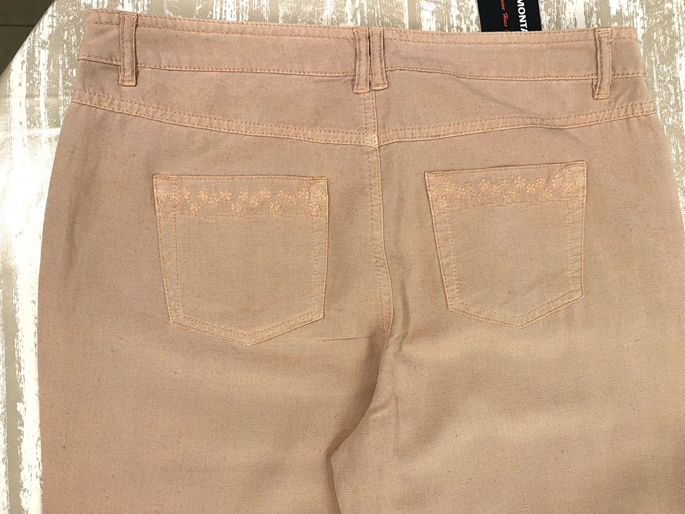 NEU Damen Hose Leinen Gr.40 in Lachs von Anna Montana 