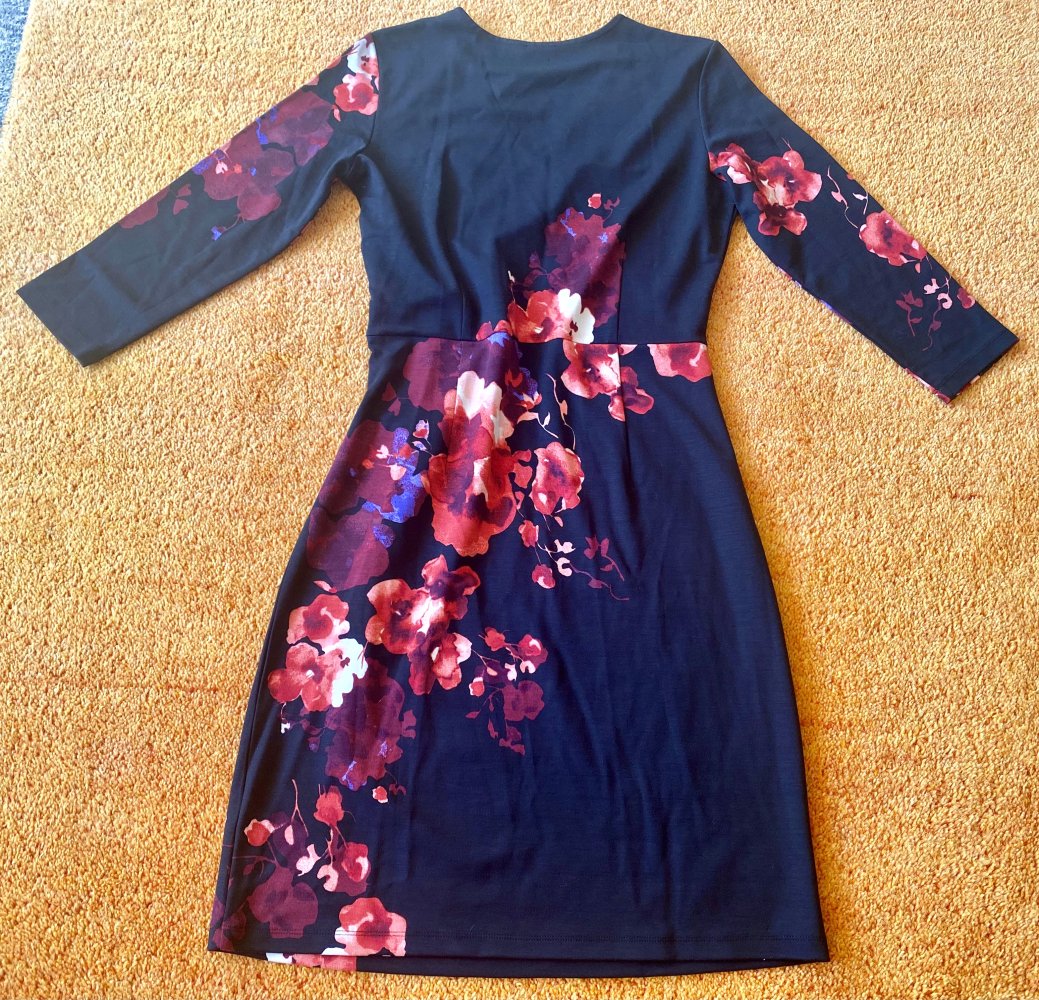 NEU Damen Kleid Jersey Stretch Gr.38 in Schwarz/bunt von Gerry Weber 