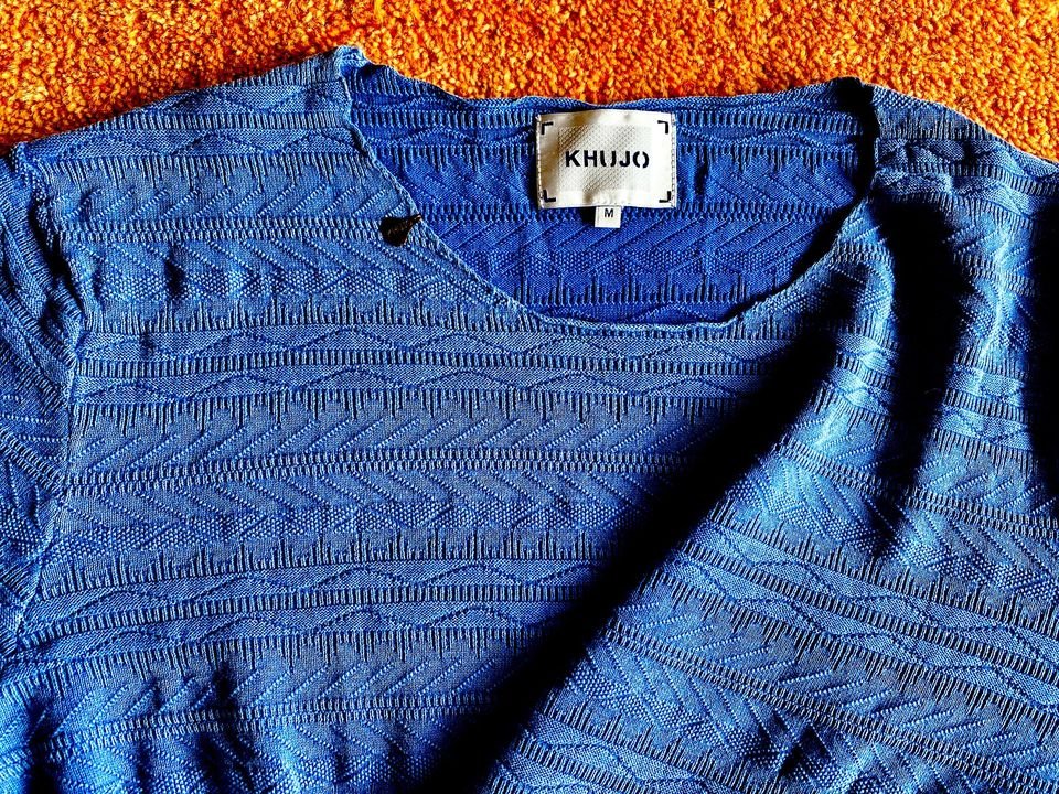 Damen Pullover fein Strick Gr.M in Blau von Khujo