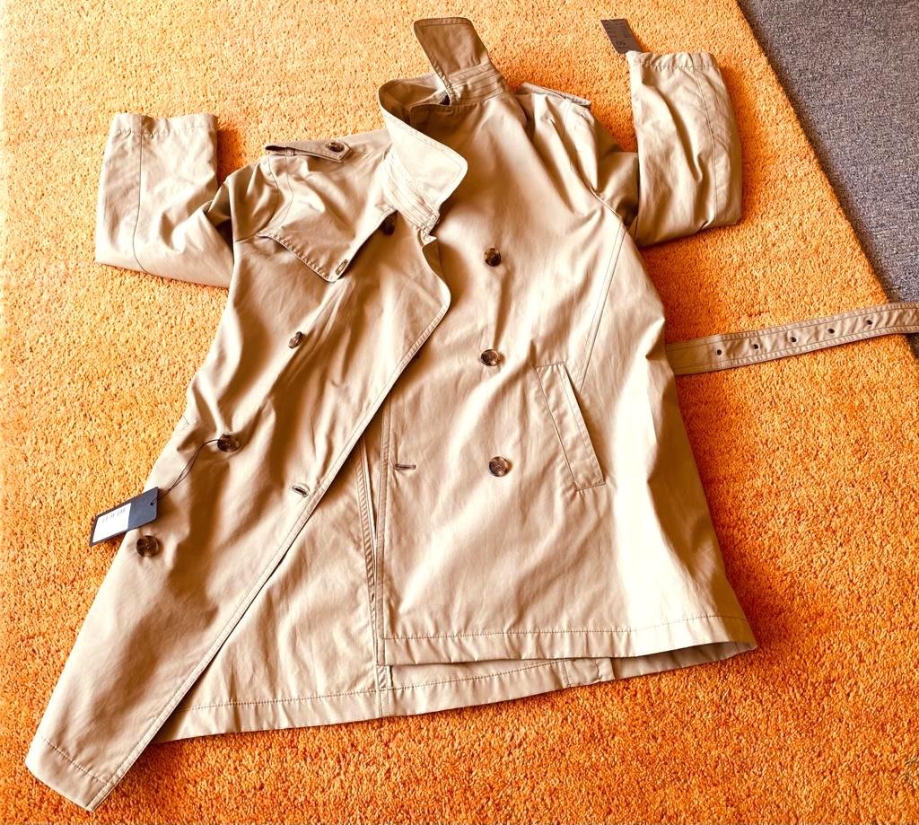 NEU Herren Trenchcoat Mantel Gr.50 in Beige von Stones 
