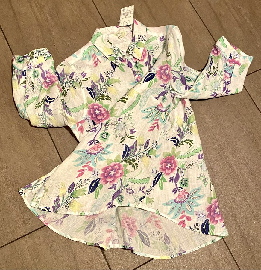 NEU Damen Bluse Leinen Sommer Gr.40 in Weiß von Adagio P.39,99€