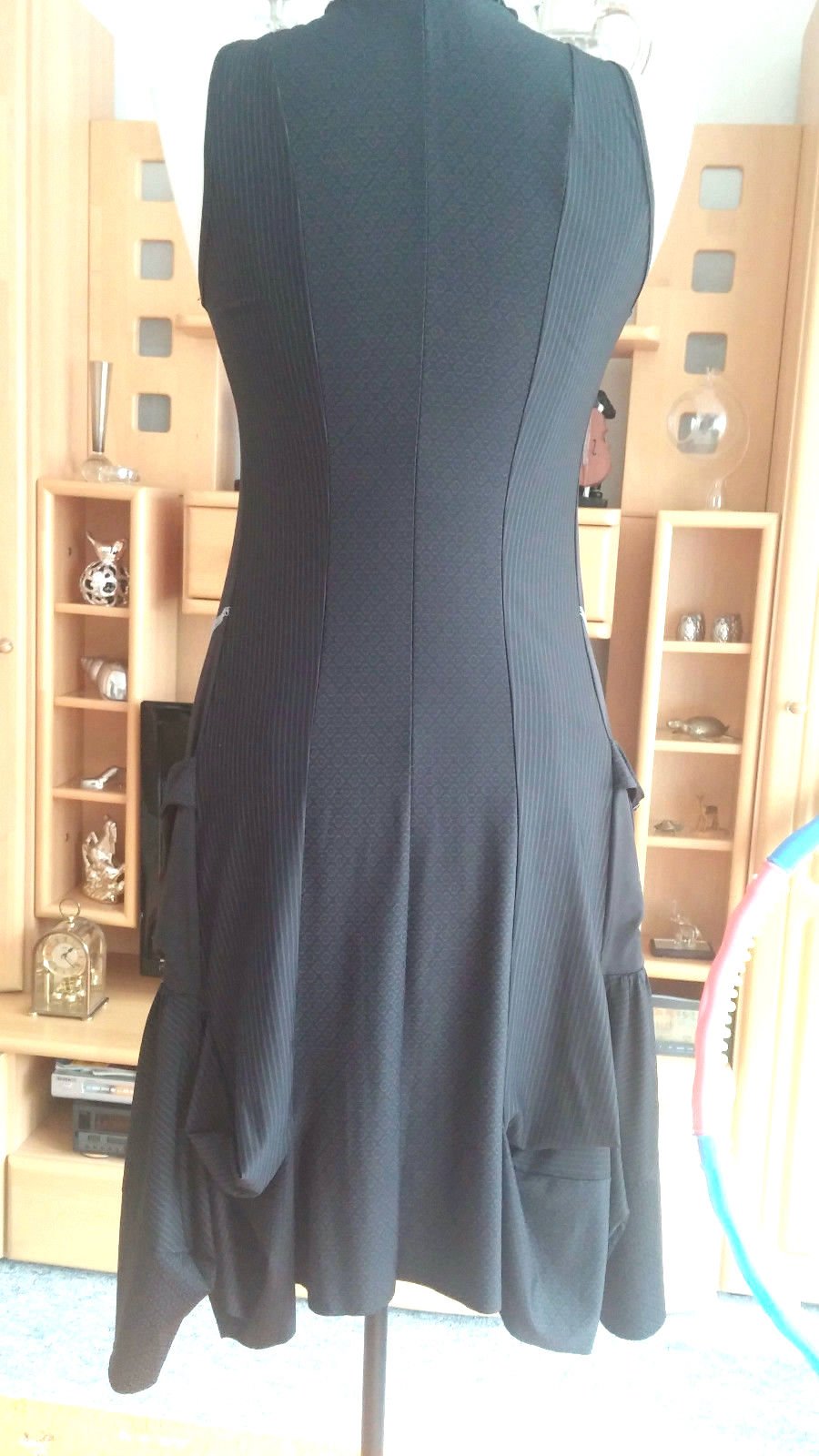 NEU Damen Kleid Lagenlook Gr.XS in Schwarz von SOGGO Collection 
