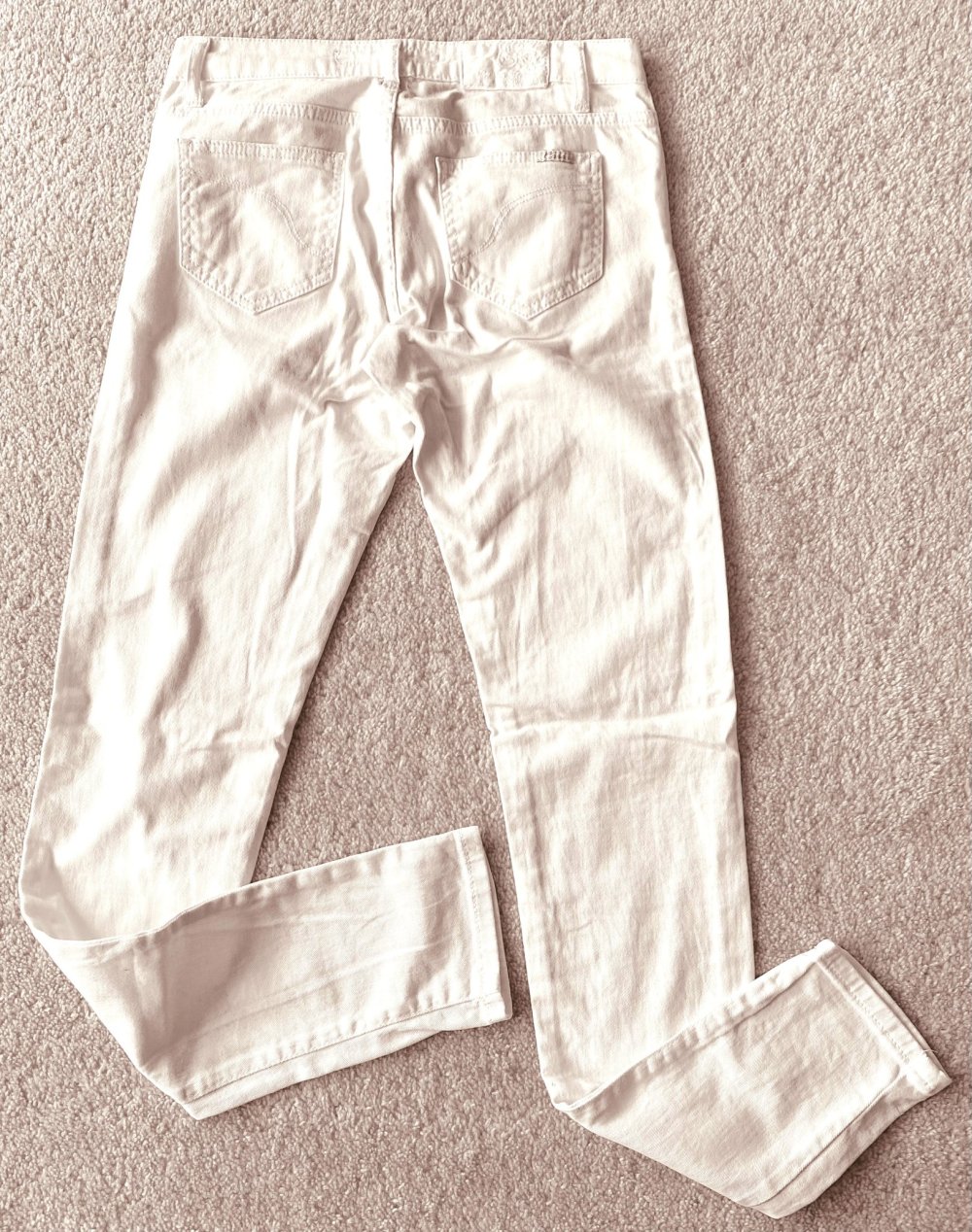 Damen Stretch Jeans Sommer Hose Gr.36 in Weiß von Cars Jeans 