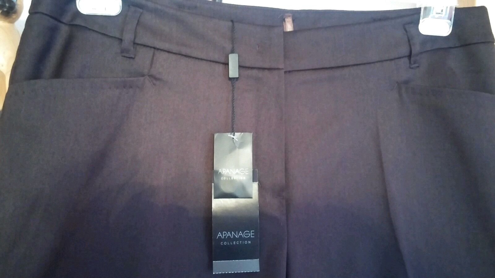 NEU Damen Hose elegante Business Gr.46 in Braun von APANAGE P.89,95€ 