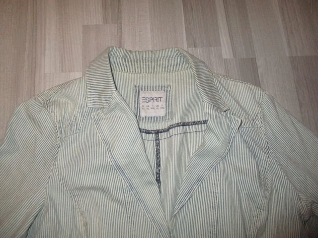 Blau-weiß gestreifte Jacke von Esprit - Größe M/L - TOP-Zustand!