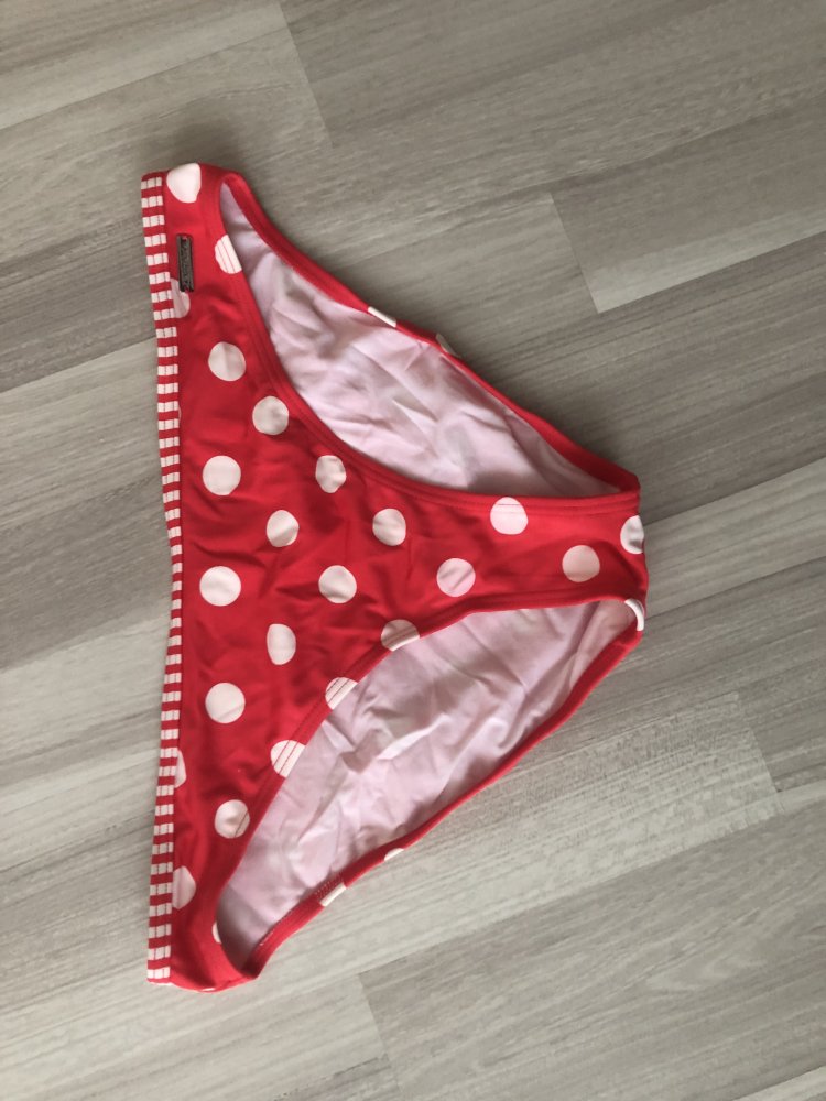 Rot weißer Push Up Bikini Lascana - 50er Jahre - 40B/40C - TOP Zustand!