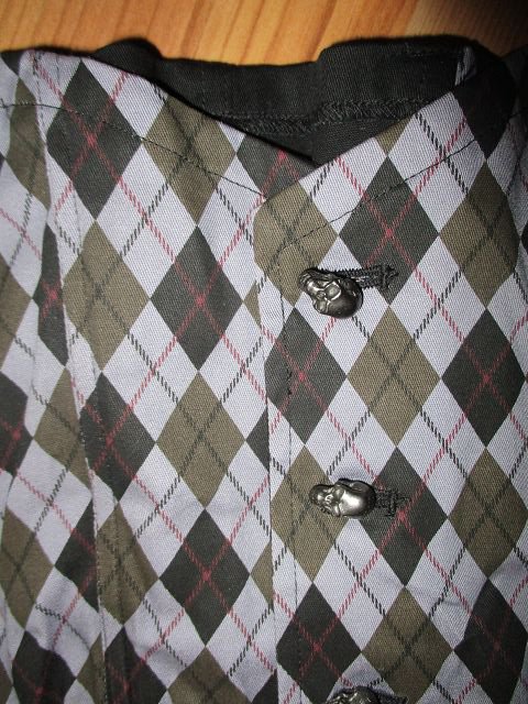 Rhombus Corsage - Größe S - Grau-schwarz - ungetragen! TOP! Gothic - Nastrovje Potsdam