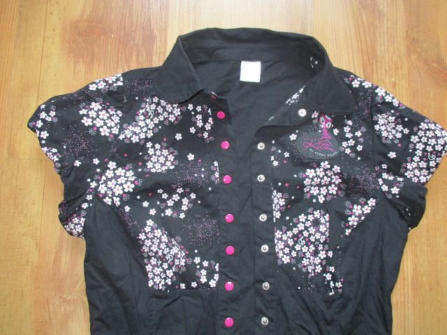 Pussy Deluxe - Miki Blouse - Größe S - ungetragen, TOP!!