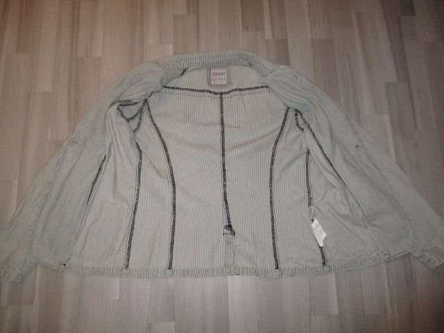 Blau-weiß gestreifte Jacke von Esprit - Größe M/L - TOP-Zustand!